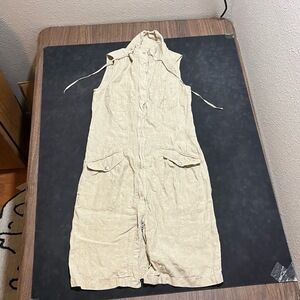 Max Mara Weekend Dress Womens 4 100% Linen